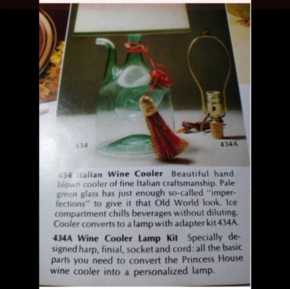 Princess House Vintage Wine Decanter Pitcher - Picture 6 of 7
